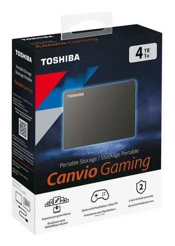 DISCO DURO EXTERNO TOSHIBA 4TB USB 3.0