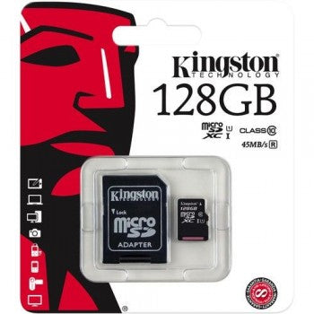MEMORIA MICRO SD CLASE 10 G2 128GB KINGSTON